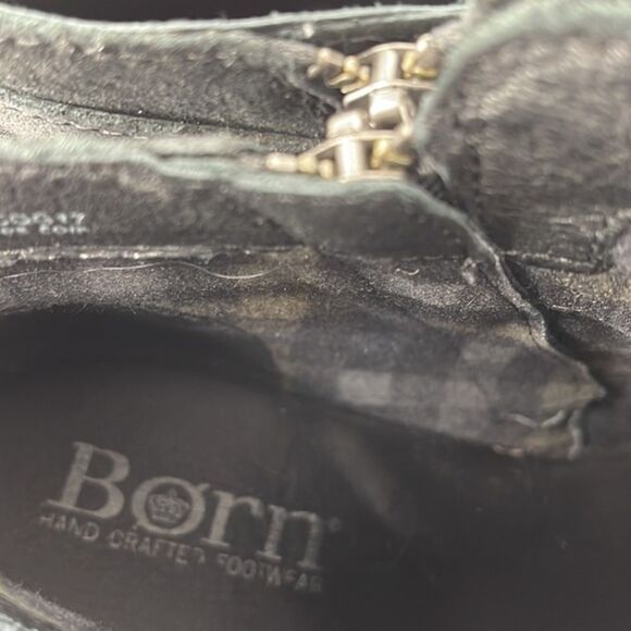 Born‎ Women's Trinculo Leather Black Ankle-High Leather Boot - 8 - Picture 7 of 12